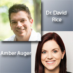 Dr. David Rice and Amber Auger